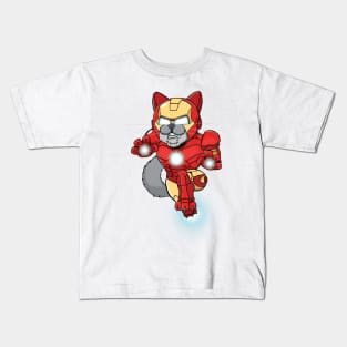 Iron Mort - The Metal Moggie Kids T-Shirt